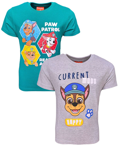 Paw Patrol 2er Pack T-Shirt für Jungen