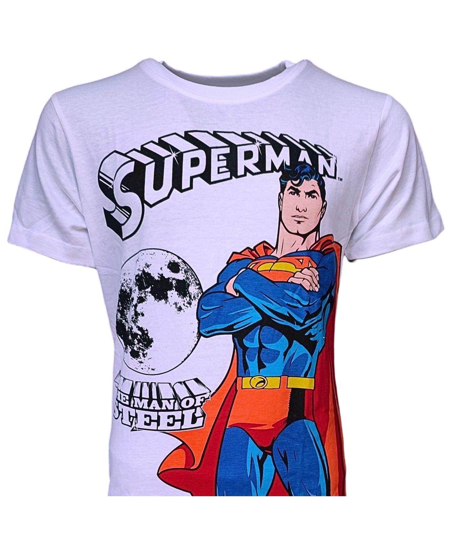 Schlafanzug kurz Superman für Jungen
