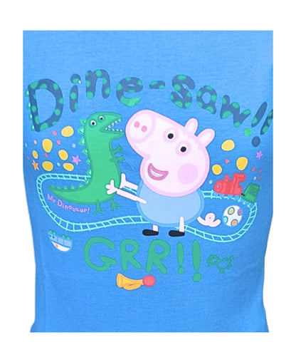 Peppa Pig T-Shirt mit George & Dinos für Jungen