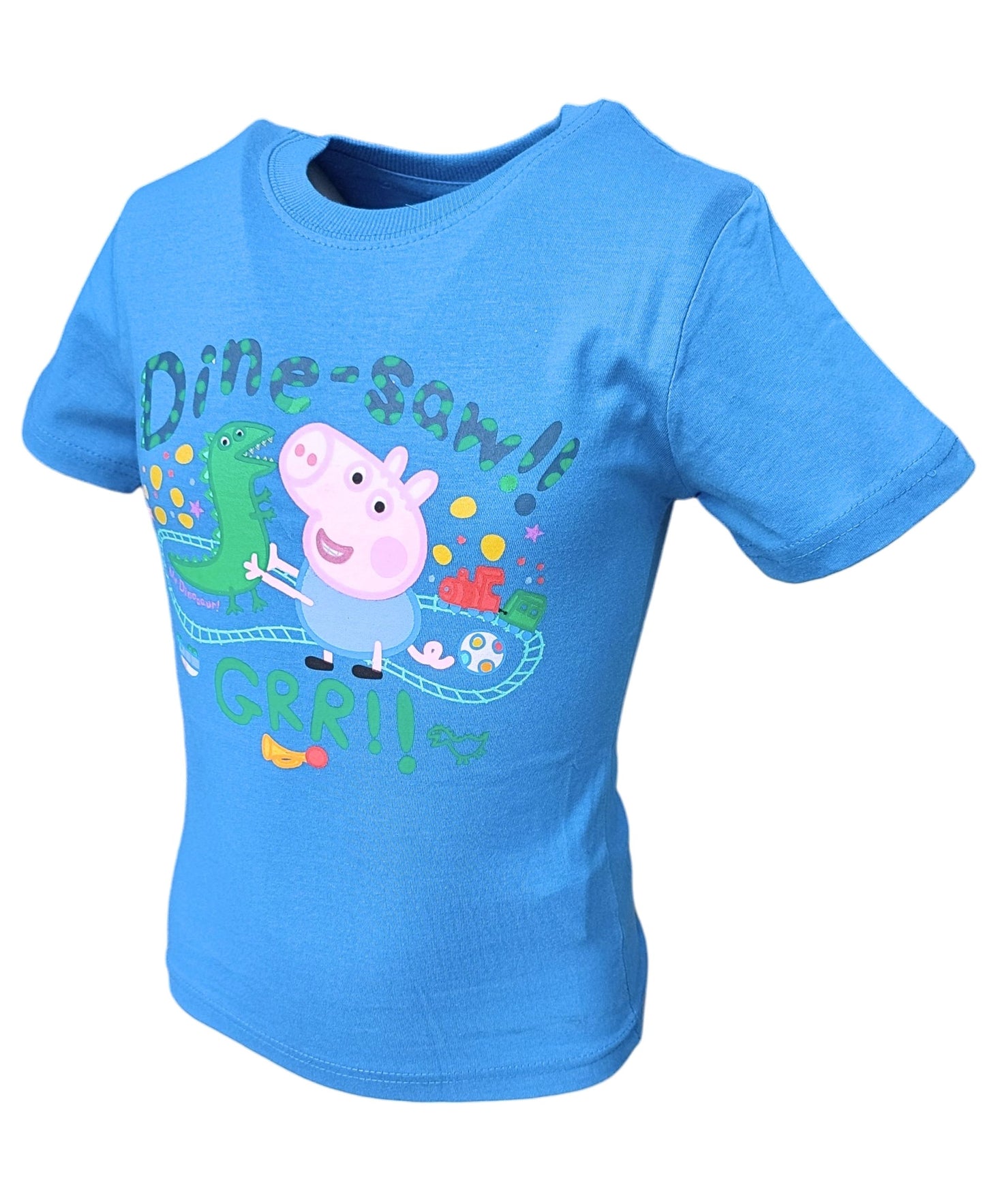 Peppa Pig T-Shirt mit George & Dinos für Jungen