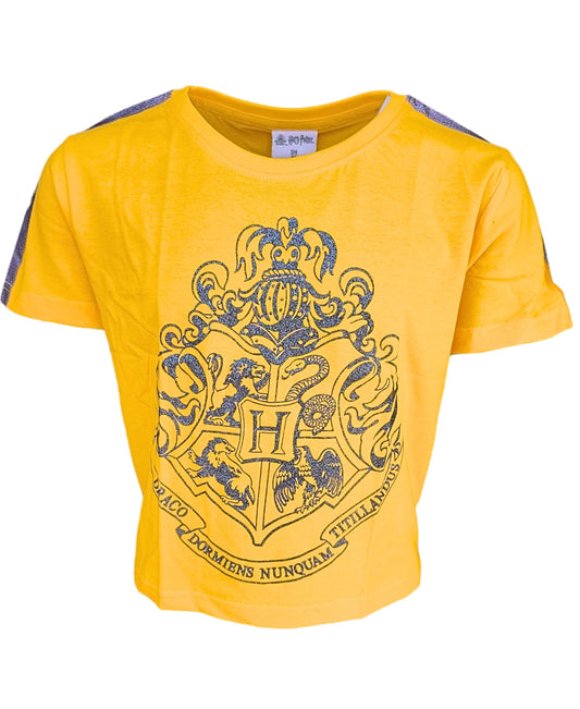 Harry Potter Crop Shirt mit Glitzer für Mädchen
