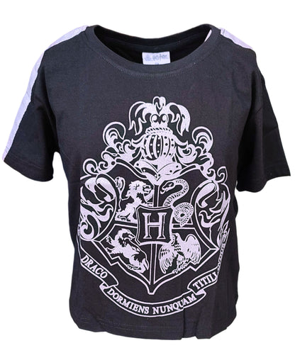 Harry Potter Crop Shirt mit Glitzer für Mädchen
