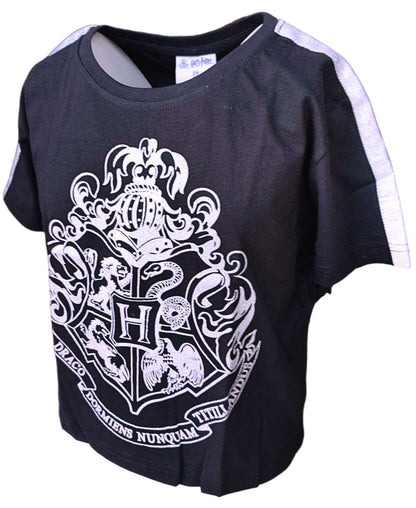 Harry Potter Crop Shirt mit Glitzer für Mädchen