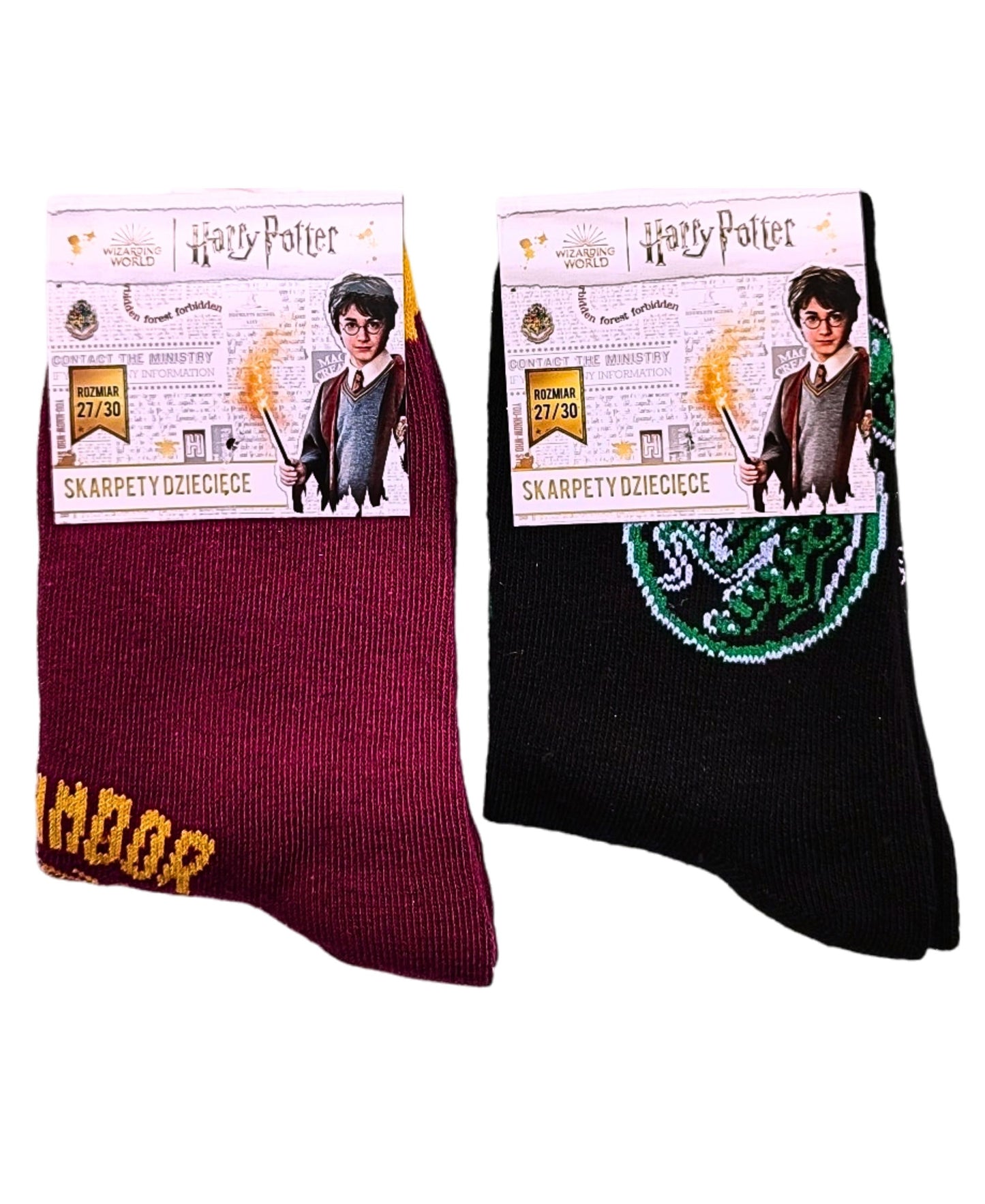 Harry Potter Kindersocken 2er - Pack Gr. 27-38