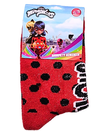 Miraculous Kindersocken 2er - Pack Gr. 23-34