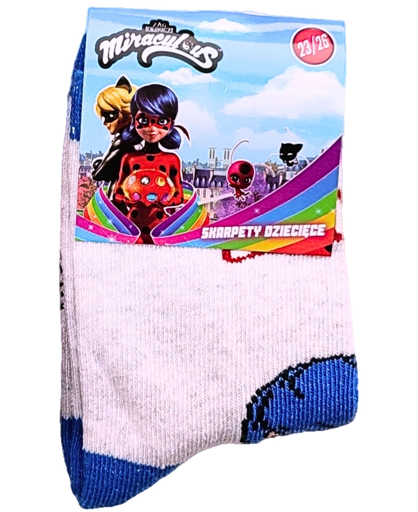 Miraculous Kindersocken 2er - Pack Gr. 23-34