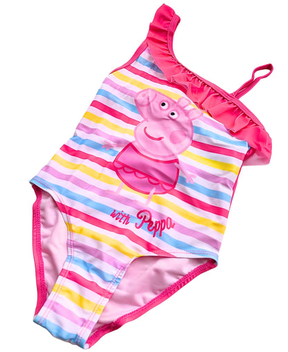 Peppa Pig Badeanzug mit Rüschendetails