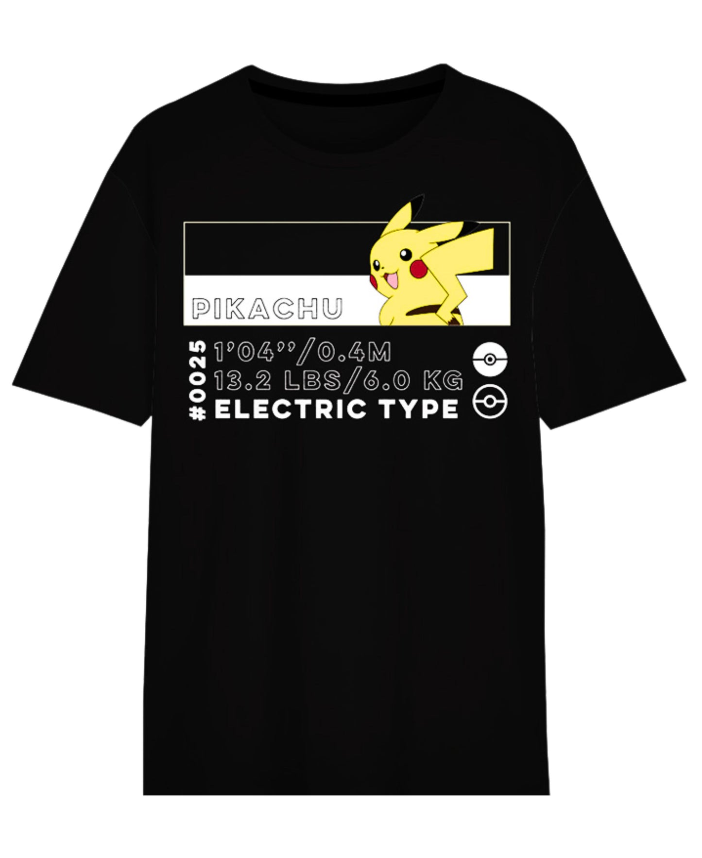 Pokémon 2er Pack T-Shirt für Jungen Pikachu