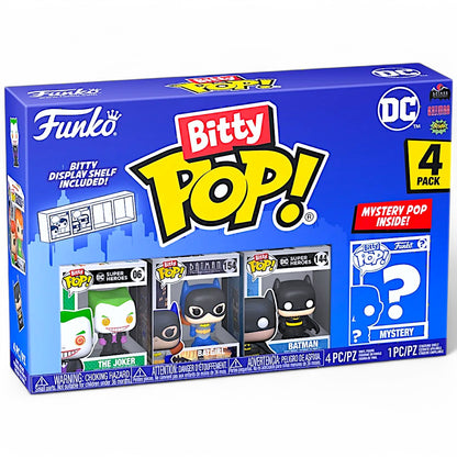 Funko Spielfigur Bitty POP! DC Comics Joker 4er-Pack zum sammeln