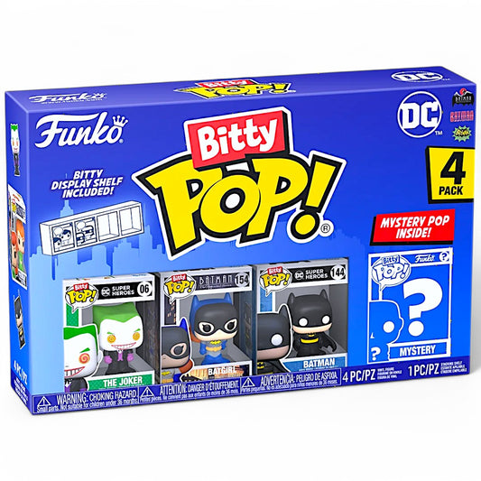 Funko Spielfigur Bitty POP! DC Comics Joker 4er-Pack zum sammeln