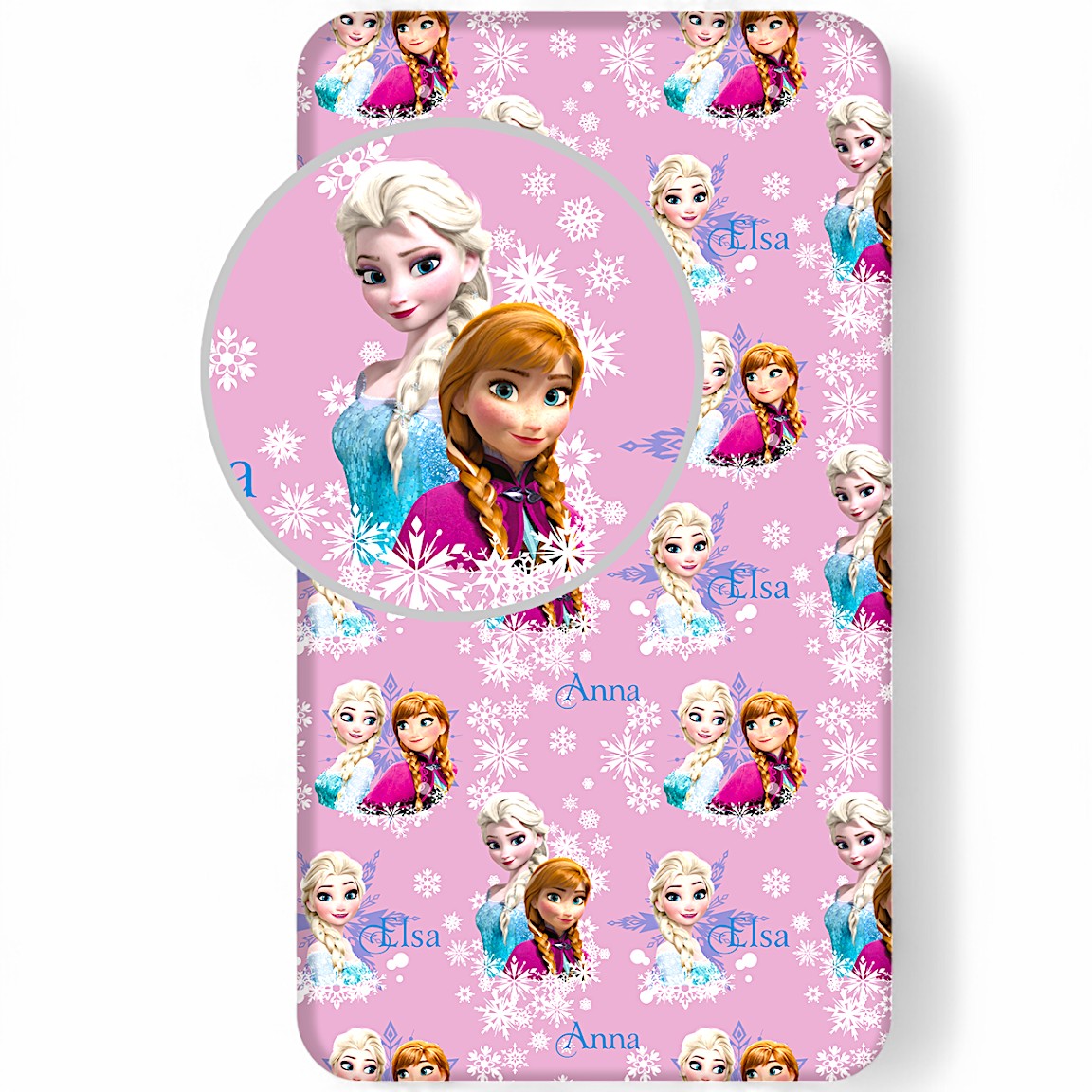 Disney Frozen Spannbettlaken 90 x 200 cm