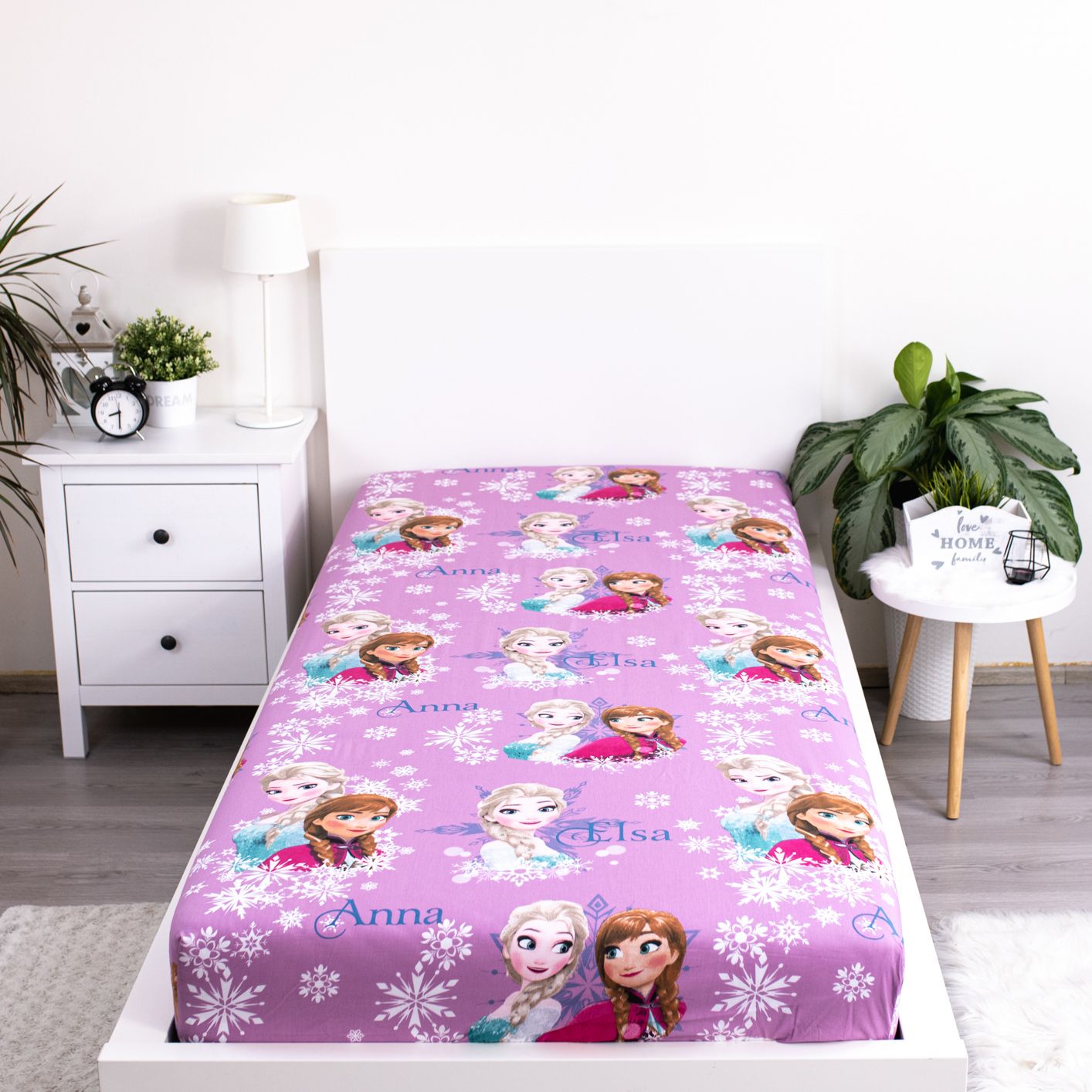 Disney Frozen Spannbettlaken 90 x 200 cm