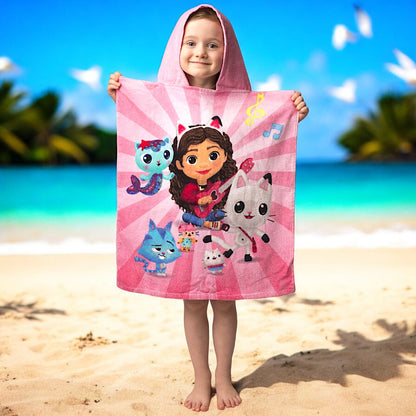 Gabby´s Dollhouse Badeponcho 50 x 115 cm