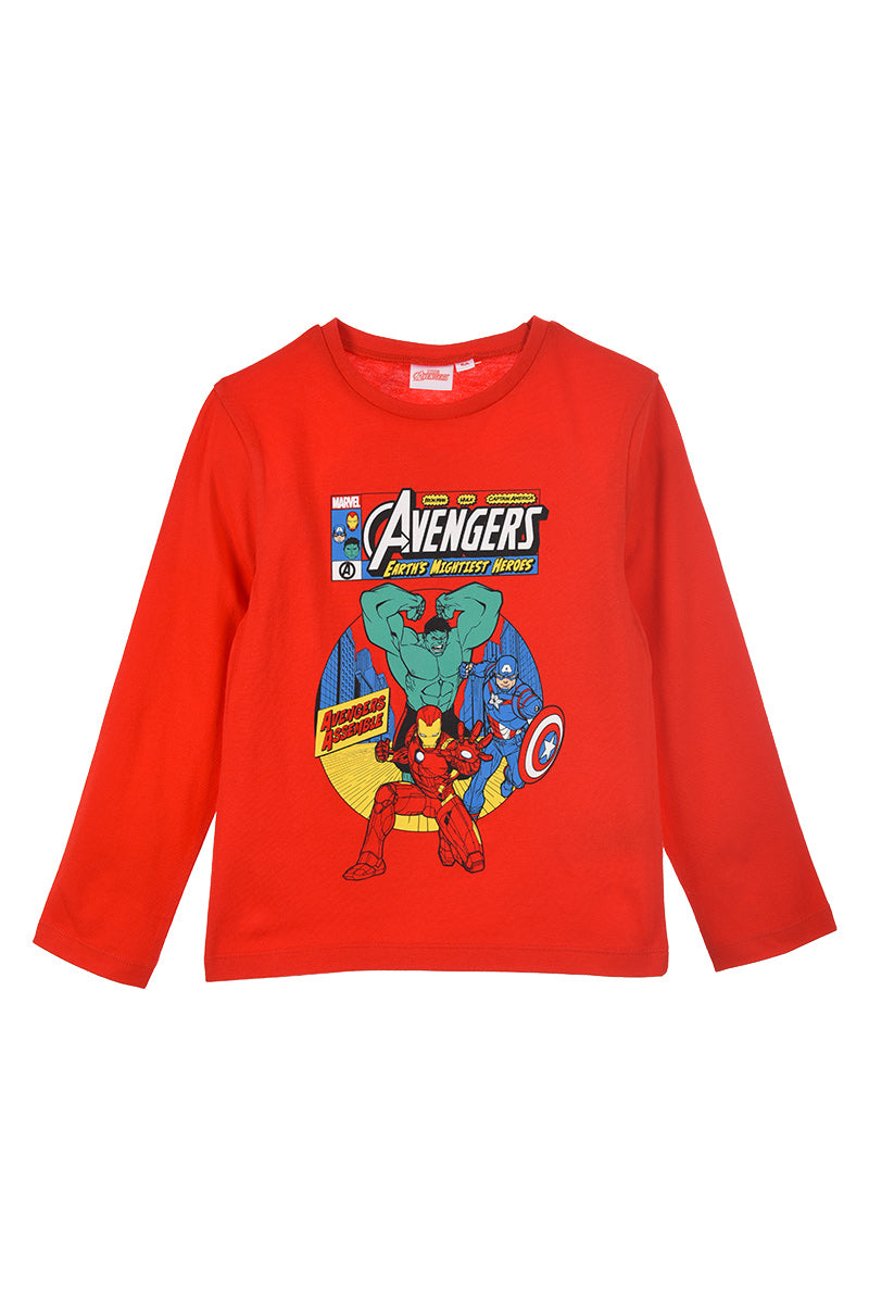 Langarmshirt Avengers für Jungen