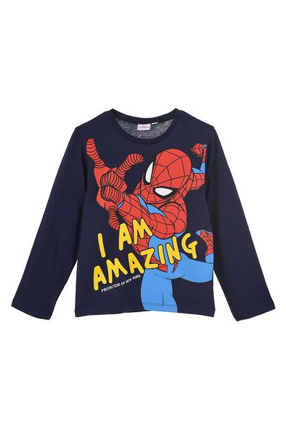 Langarmshirt Spider-Man für Jungen