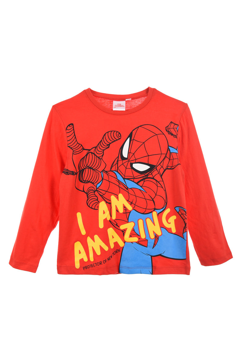 Langarmshirt Spider-Man für Jungen