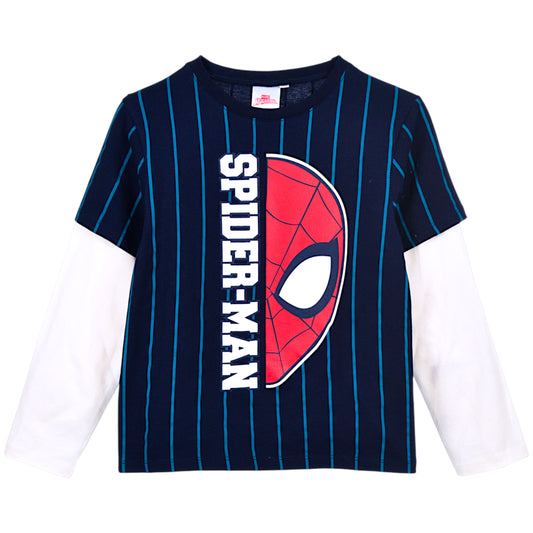 Spider-Man Langarmshirt für Jungen Gr. 98 - 128 cm