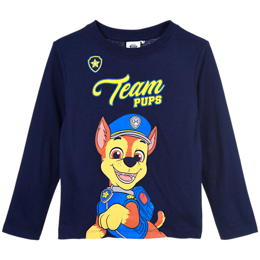 Paw Patrol Langarmshirt für Jungen Gr. 98 - 116 cm