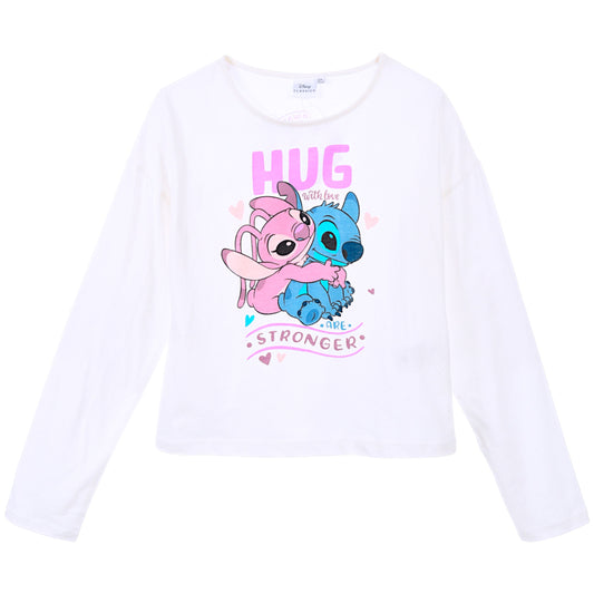 Disney Stitch Langarmshirt für Mädchen Gr.140 - 176 cm