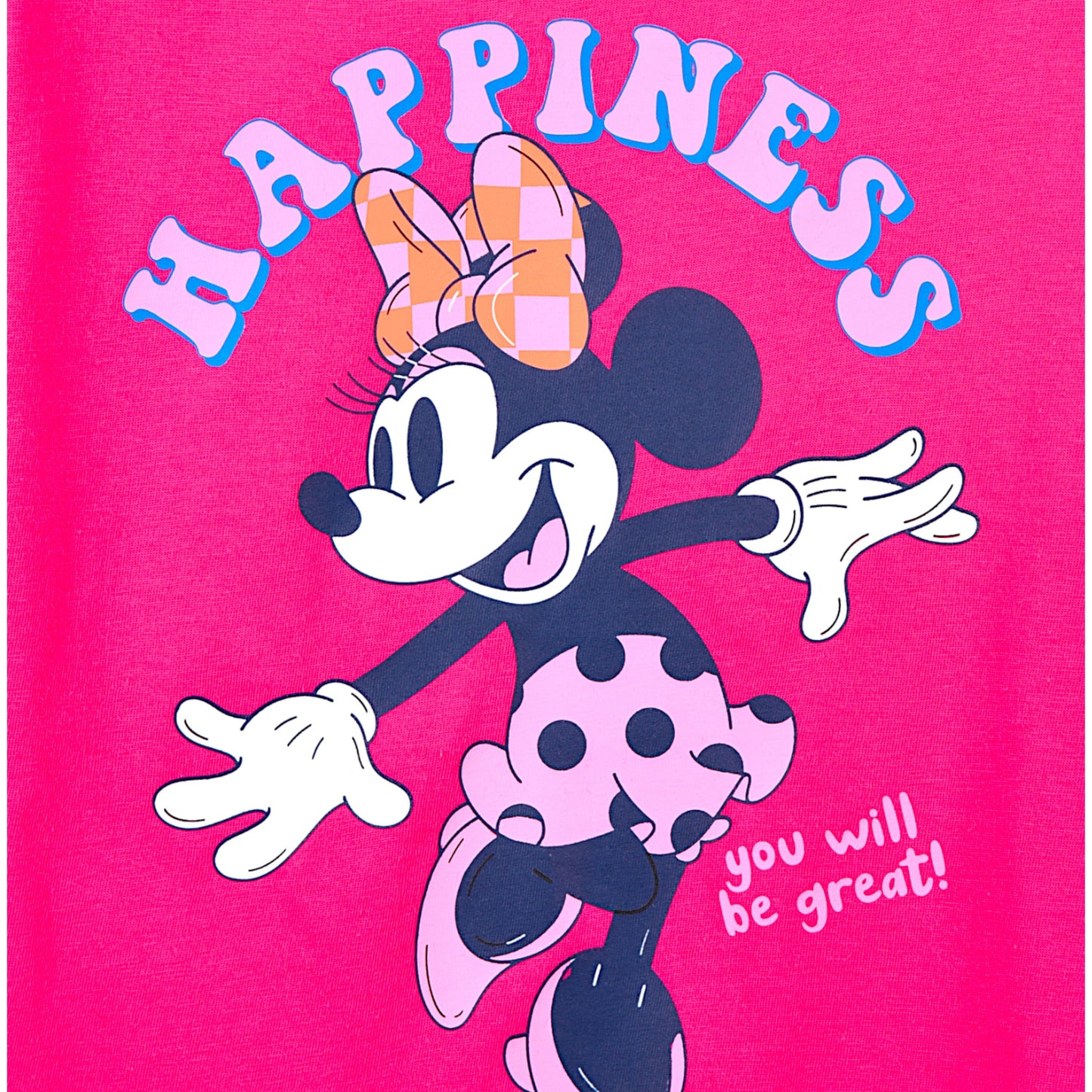 Disney Minnie Mouse Langarmshirt für Mädchen Gr. 98 - 128 cm