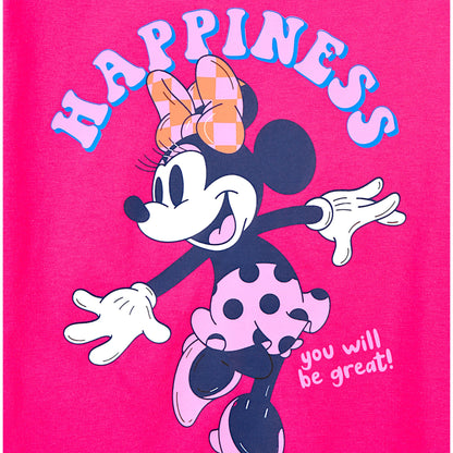 Disney Minnie Mouse Langarmshirt für Mädchen Gr. 98 - 128 cm