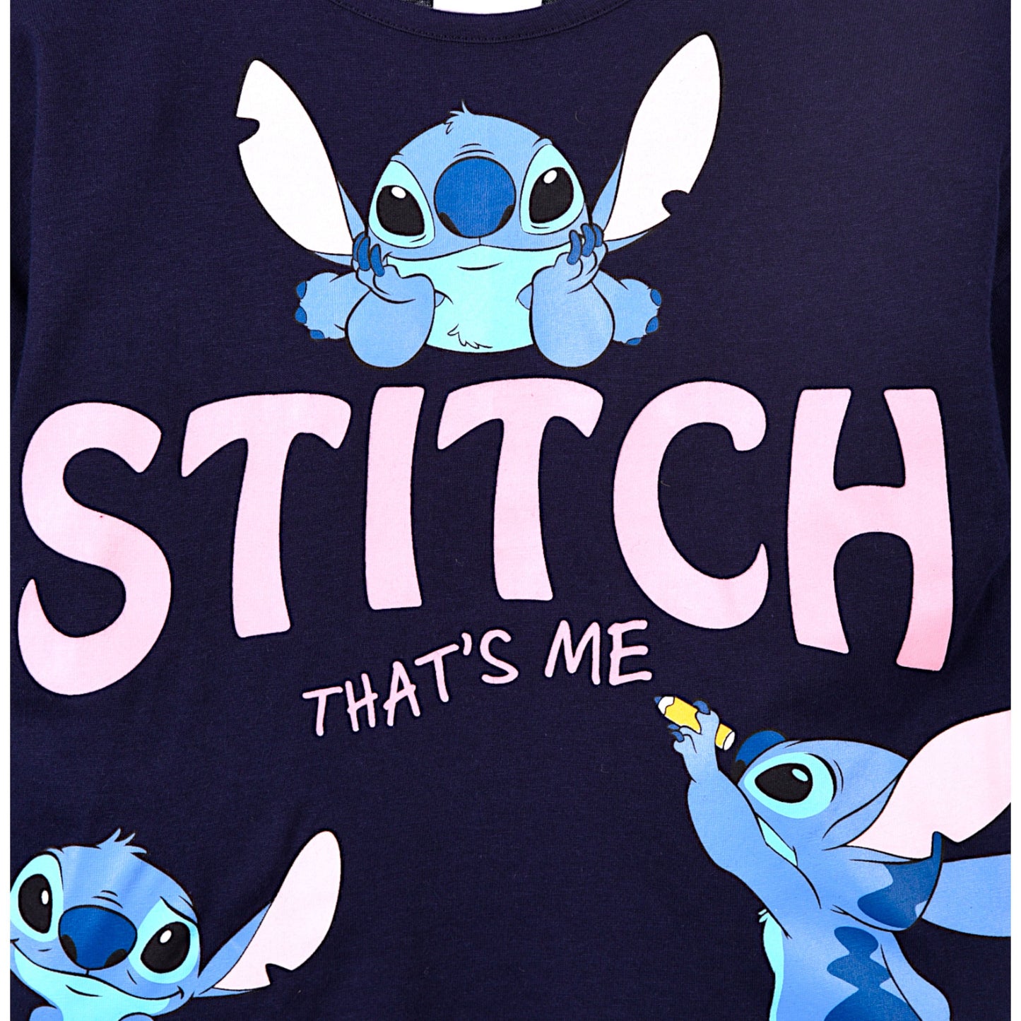 Disney Stitch Langarmshirt für Mädchen Gr.98 - 128 cm