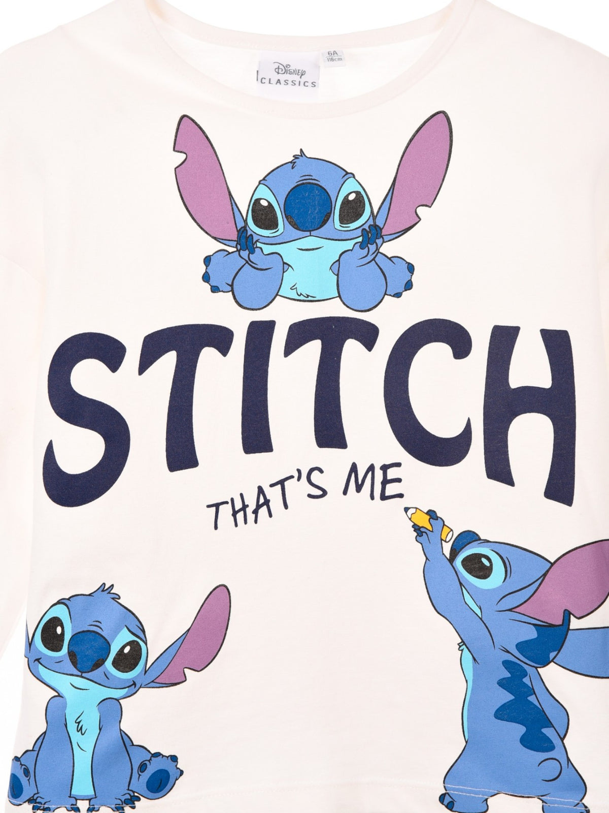 Disney Stitch Langarmshirt