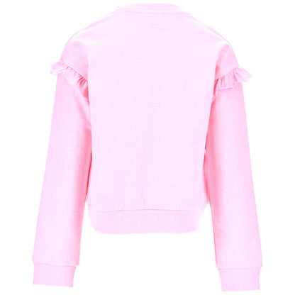 Bluey Sweatshirt für Mädchen mit Rüschendetails Gr. 98 - 116 cm