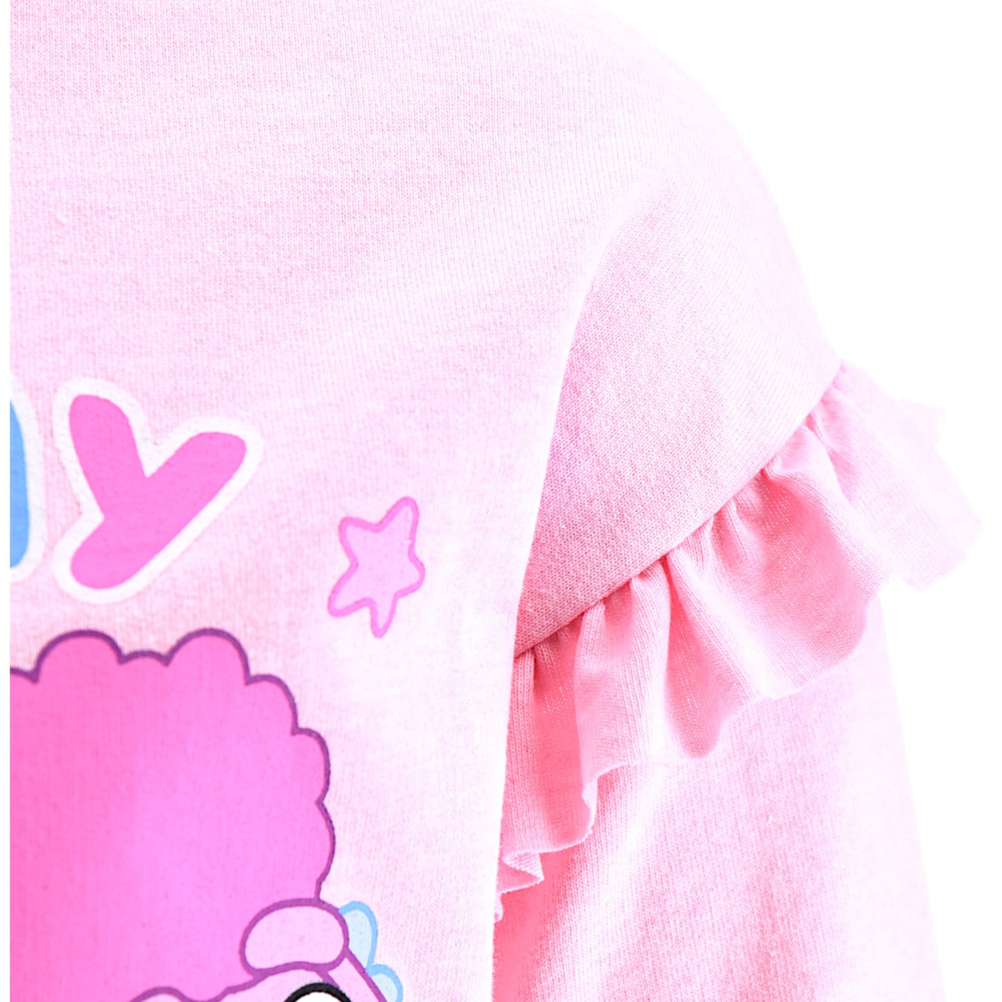 Bluey Sweatshirt für Mädchen mit Rüschendetails Gr. 98 - 116 cm