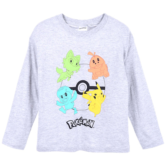 Pokémon Langarmshirt für Jungen Gr. 104 - 152 cm