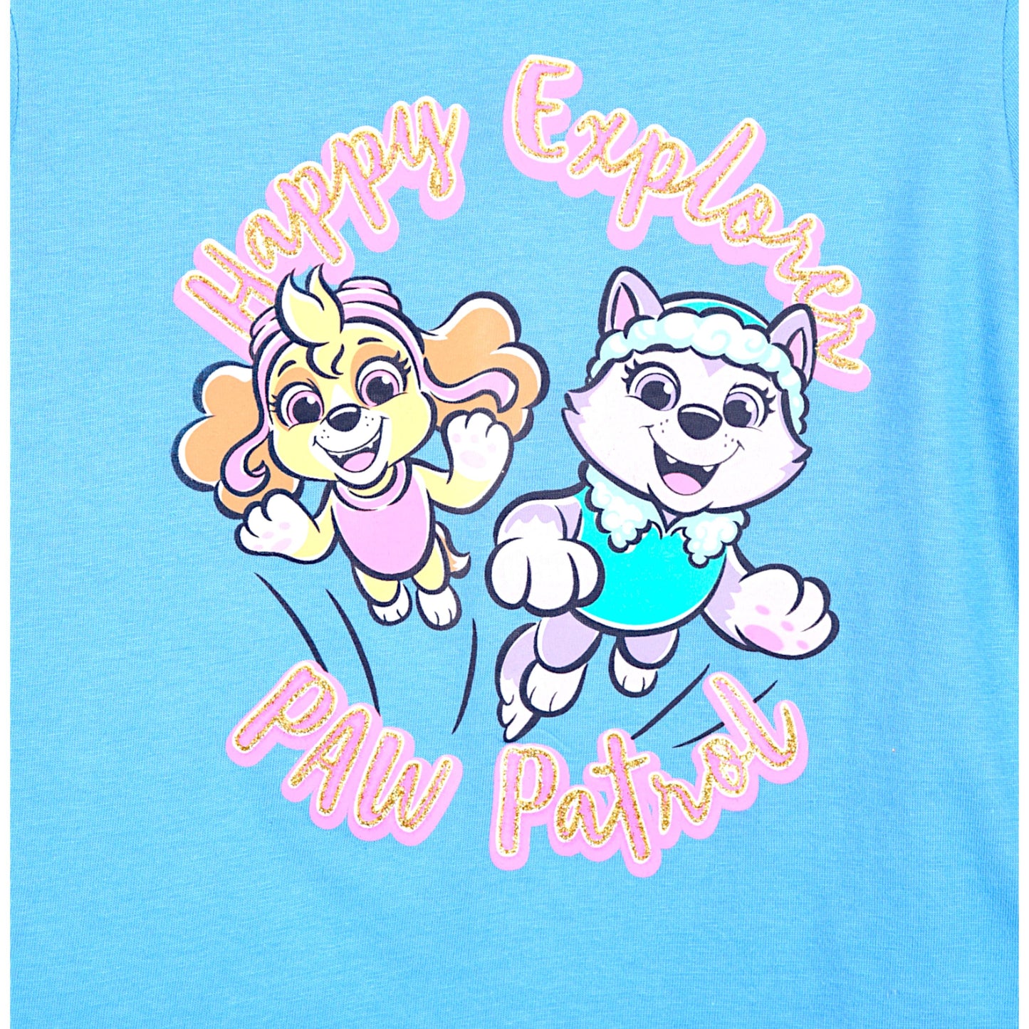 Paw Patrol Langarmshirt Skye mit Glitzer Gr. 98 - 116 cm