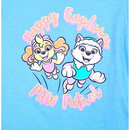 Paw Patrol Langarmshirt Skye mit Glitzer Gr. 98 - 116 cm