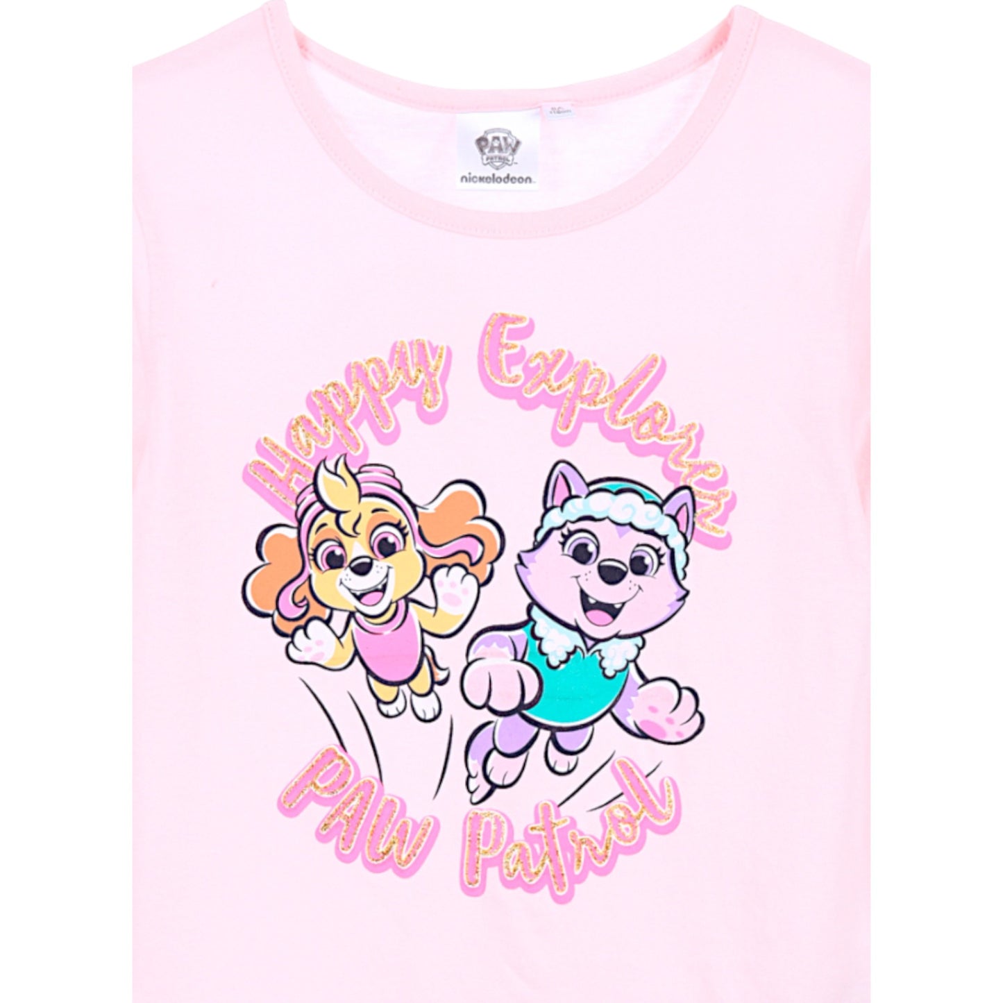 Paw Patrol Langarmshirt Skye mit Glitzer Gr. 98 - 116 cm