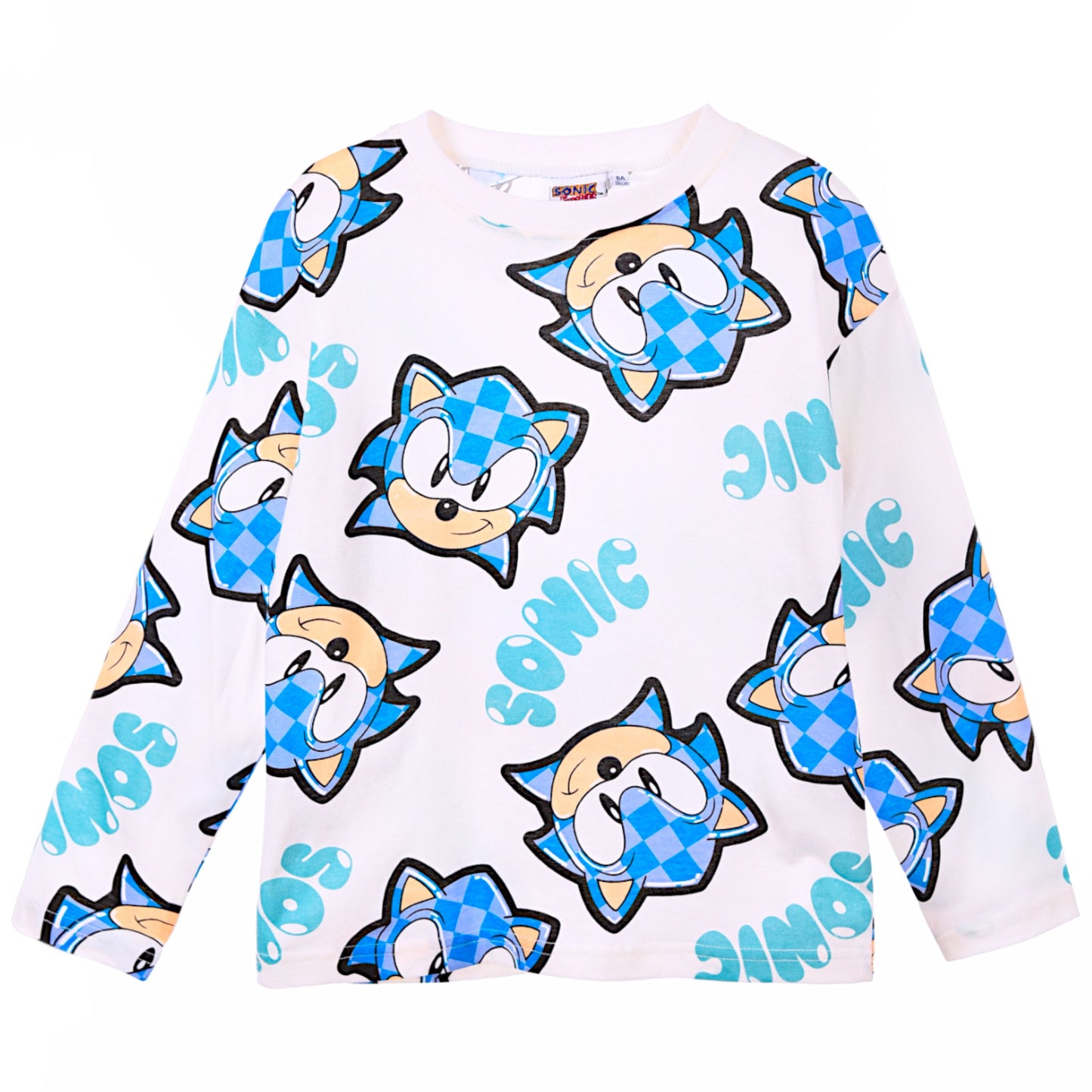 Sonic The Hedgehog Langarmshirt für Jungen Gr. 104 - 152 cm