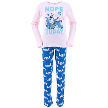 Disney Stitch Schlafanzug für Mädchen Gr. 140 - 176 cm