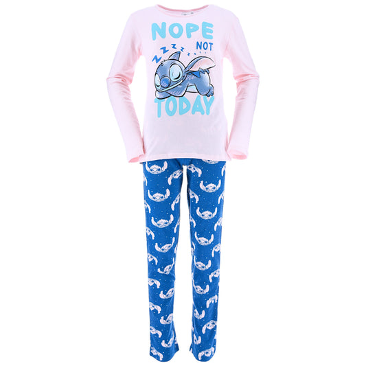 Disney Stitch Schlafanzug für Mädchen Gr. 140 - 176 cm