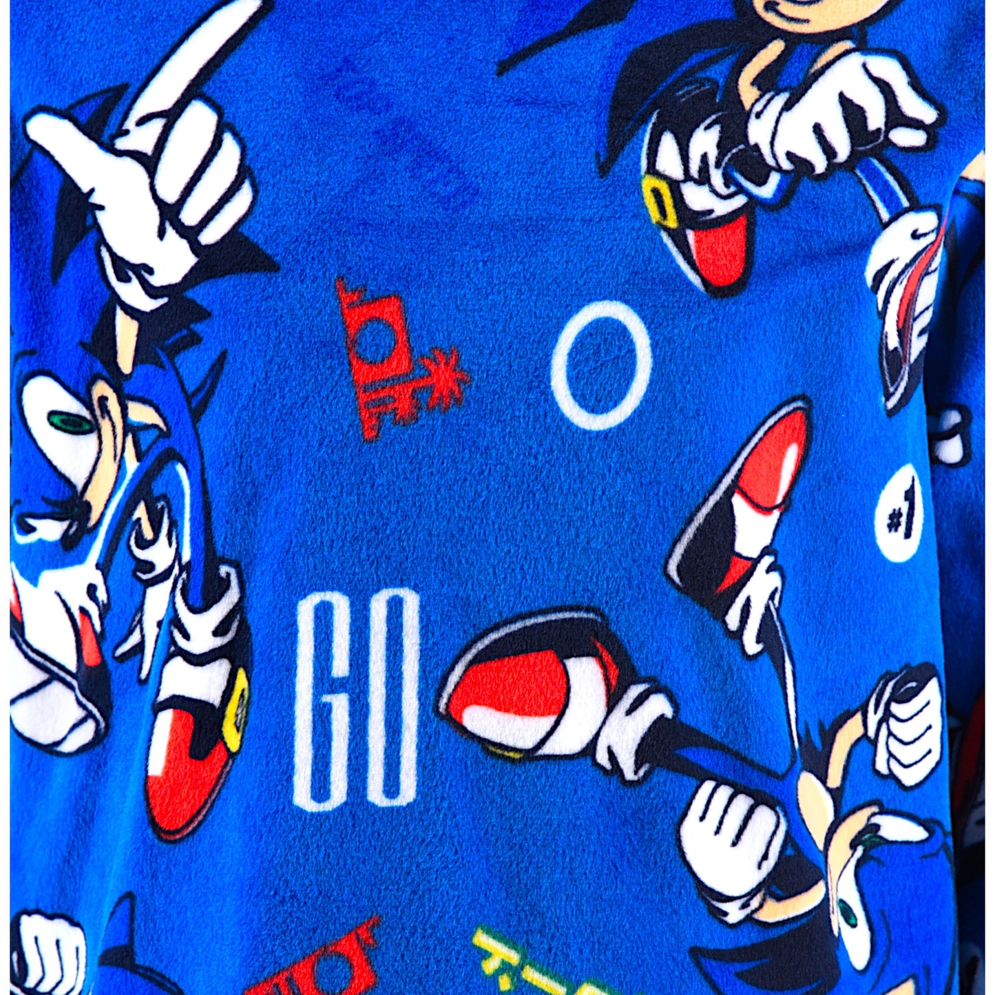 Sonic The Hedgehog Schlafanzug für Jungen Gr. 104 - 140 cm
