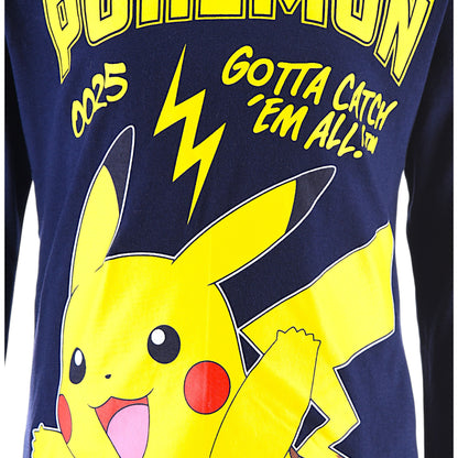 Pokémon Schlafanzug für Jungen Gr. 104 - 152 cm