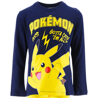 Pokémon Schlafanzug für Jungen Gr. 104 - 152 cm