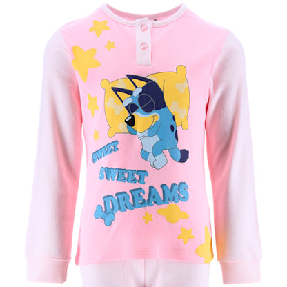 Bluey Schlafanzug für Mädchen Gr. 98 - 116 cm