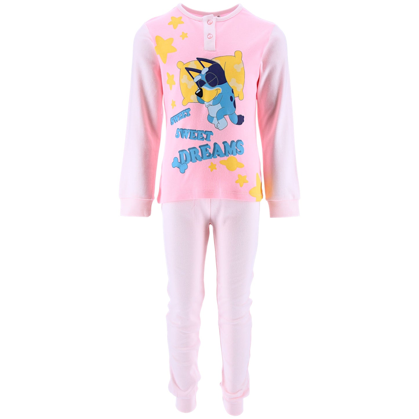 Bluey Schlafanzug für Mädchen Gr. 98 - 116 cm