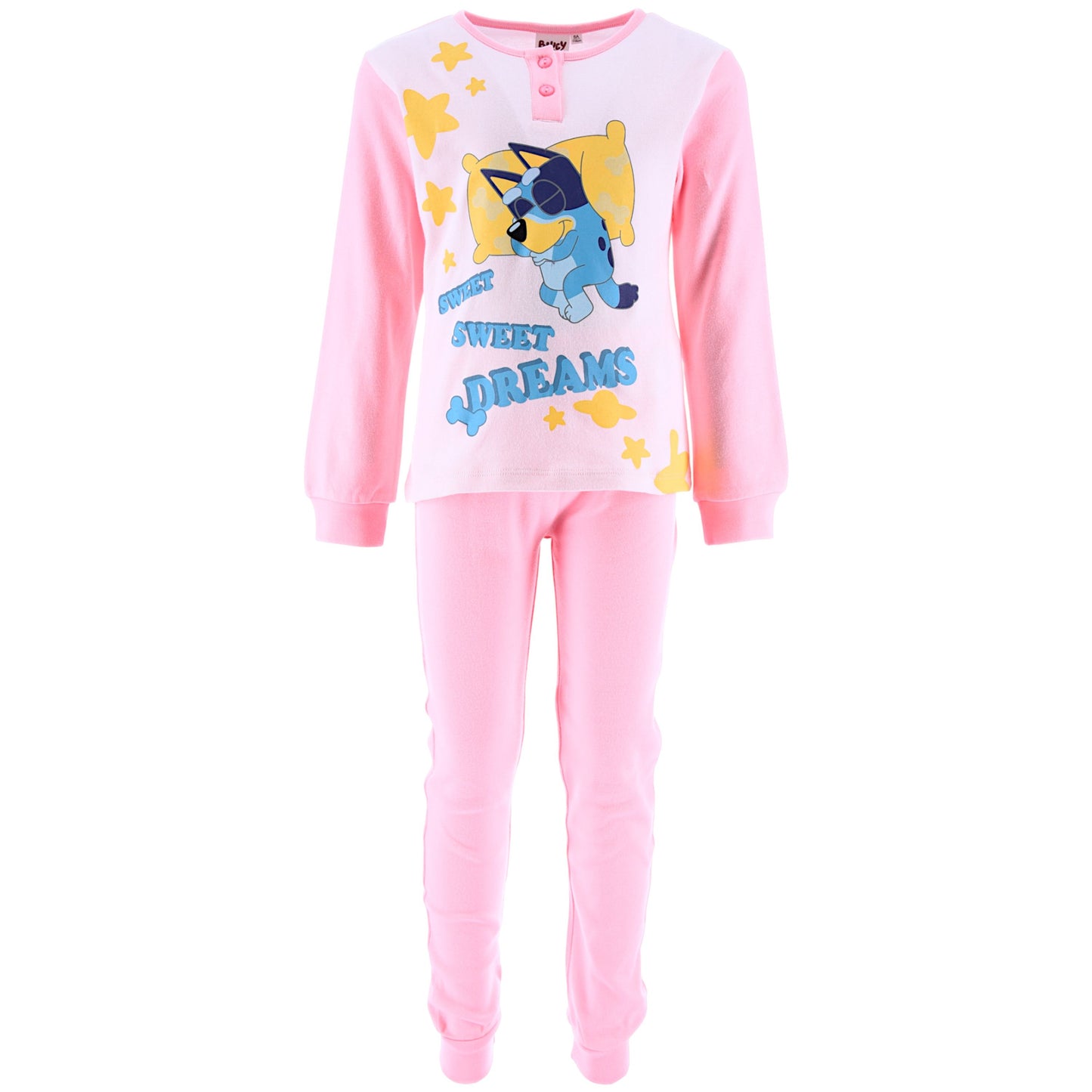 Bluey Schlafanzug für Mädchen Gr. 98 - 116 cm
