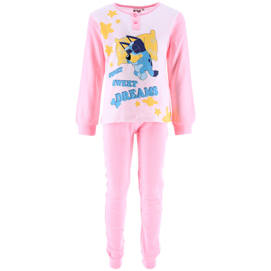 Bluey Schlafanzug für Mädchen Gr. 98 - 116 cm