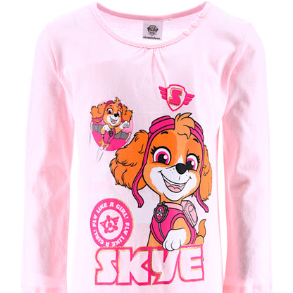 Paw Patrol Nachthemd Skye mit Glitzer Gr. 98 - 116 cm