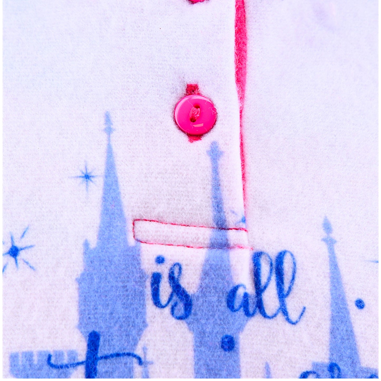 Disney Princess Fleece Schlafanzug für Mädchen Gr. 98 - 128 cm