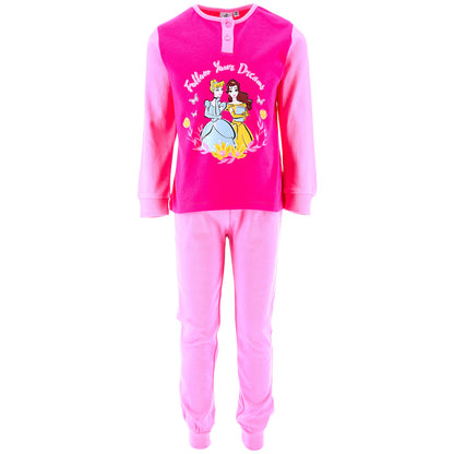 Disney Princess Schlafanzug für Mädchen Gr. 98 - 128 cm