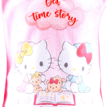 Hello Kitty Fleece Schlafanzug für Mädchen Gr. 98 - 128 cm