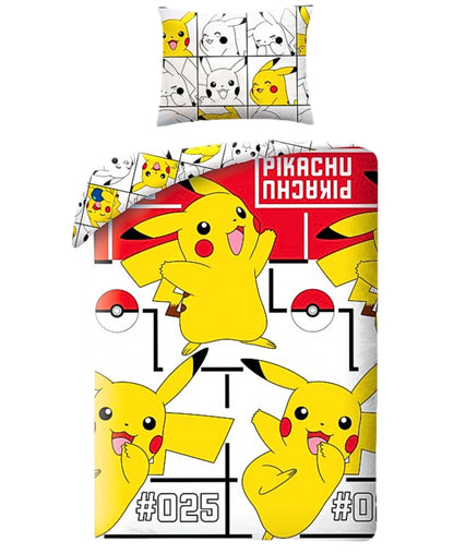 Pokémon Wende-Kinderbettwäsche Set 2-tlg. 135-140 x 200 cm
