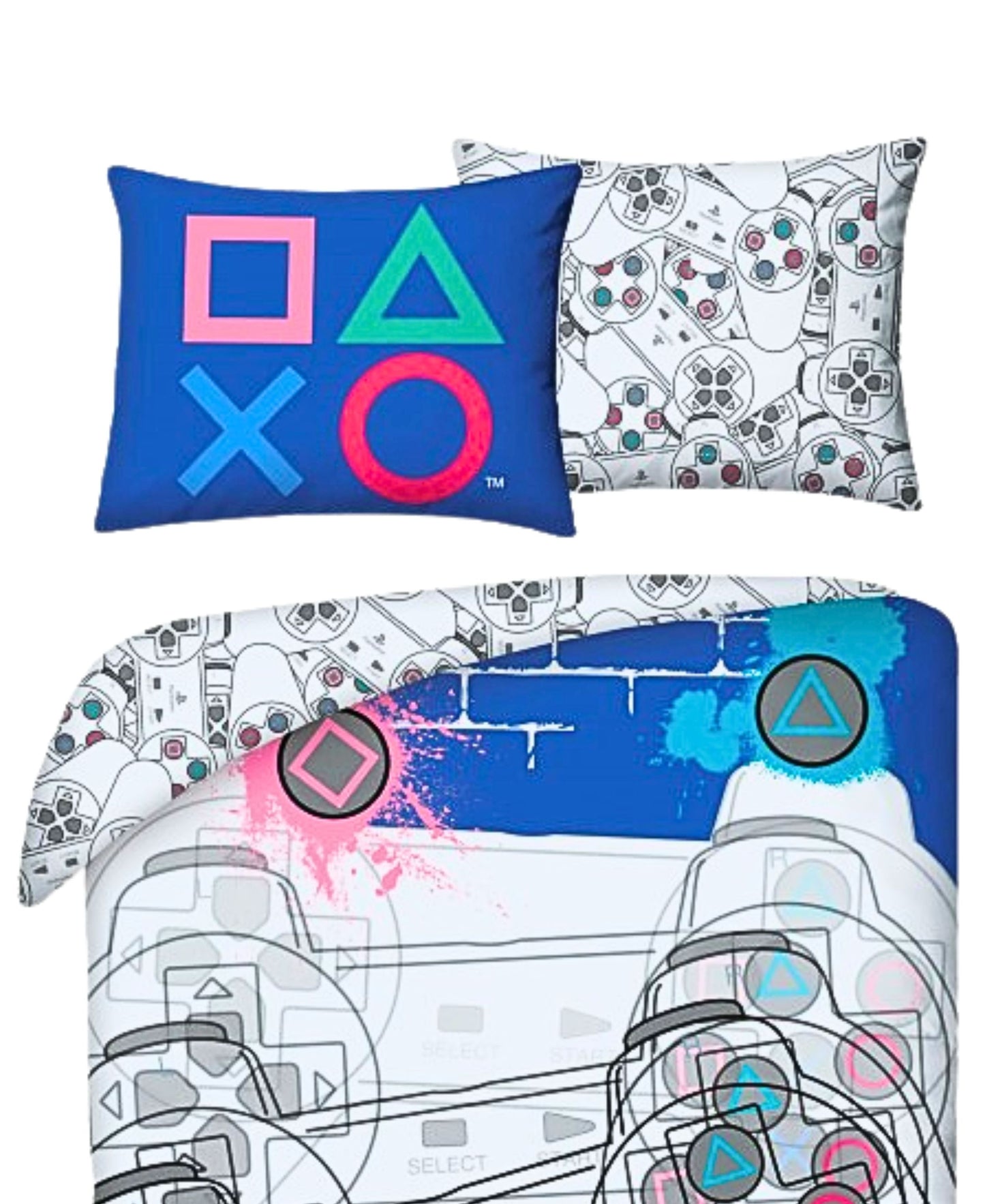 Playstation Bettwäsche Set 2-tlg.135-140 x 200 cm