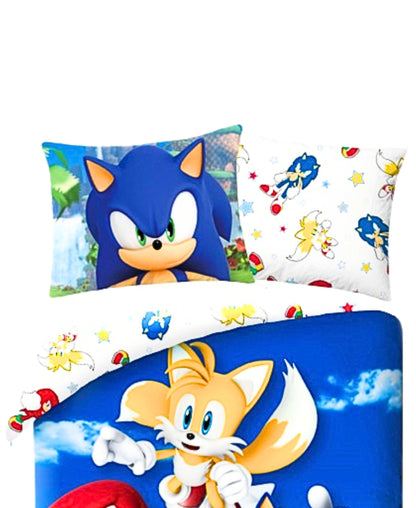 Sonic The Hedgehog Bettwäsche Set 2-tlg. 135-140 x 200 cm